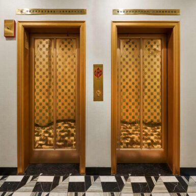 historic elevators in modern building the archer apartment interior design